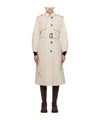 Mackage Beige Alia Trench Coat In Nude