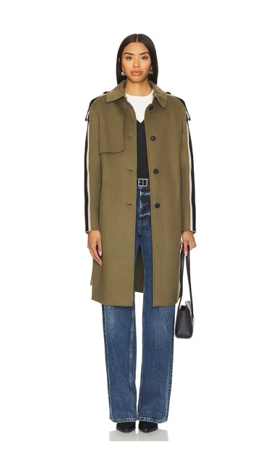 Mackage Aliza Trench In Light Military