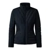 Mackage Alma Smocked Light Down Jacket In Black