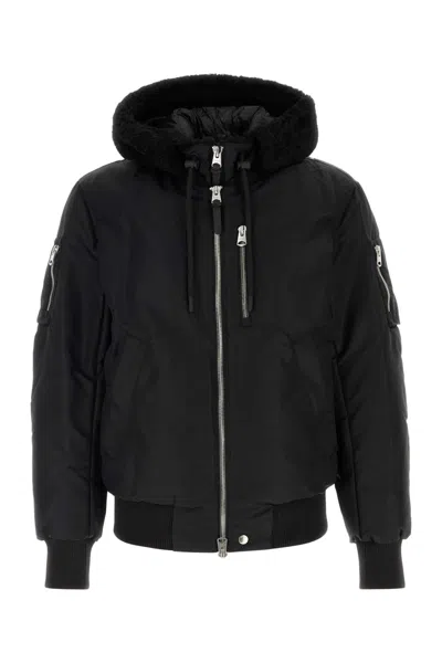 Mackage August Nylon Down Jacket In Black