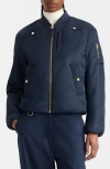 Mackage Avana Bomber Jacket In Blue