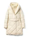 Mackage Ayumi 2-in-1 Belted Down Coat In Neutral