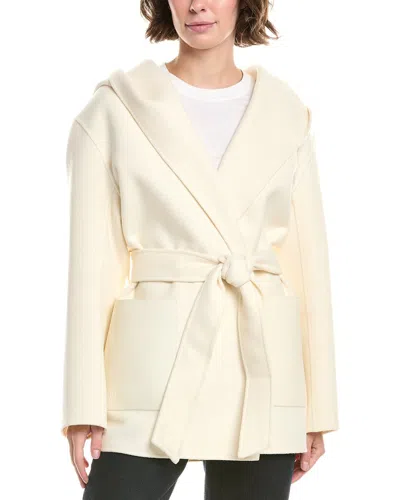 Mackage Azra Wool Wrap Coat In Neutral