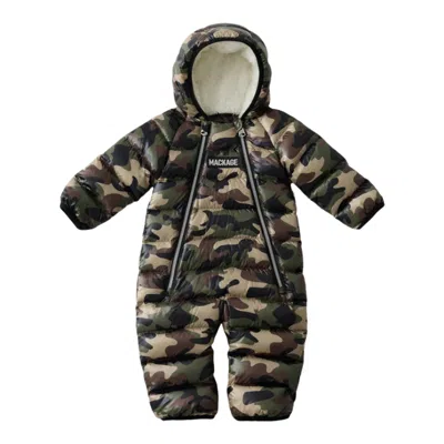 Mackage Kids' Bambi-camo In Green