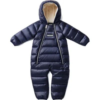 Mackage Kids'  Bambi Down Snowsuit In Navy