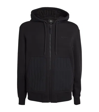 Mackage Barrell-quilted Hoodie In Black C0001