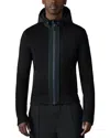 Mackage Barrett 2-in-1 Quilted Hybrid Recycled Down Jacket In Black