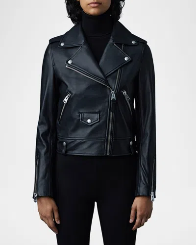 Mackage Black Baya Leather Jacket