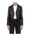Mackage Baya Leather Jacket In Black