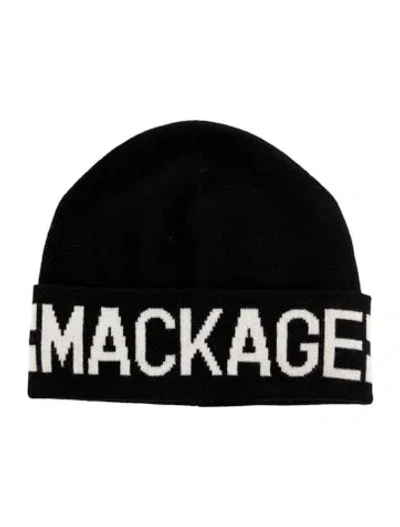 Pre-owned Mackage Beanie Hat W/tags In Black