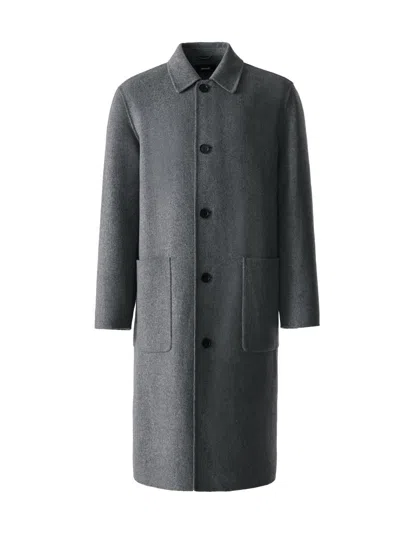 Mackage Beckett Wool Coat In Gray