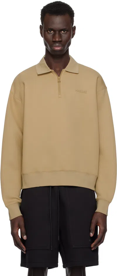 Mackage Beige Felix Polo In Light Camel C0274