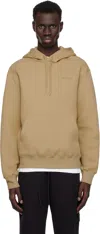 Mackage Beige Krystian Hoodie In Light Camel C0274