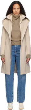 Mackage Beige Shia-slb Coat In C0281 Trench