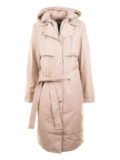MACKAGE BELTED HOODED COAT