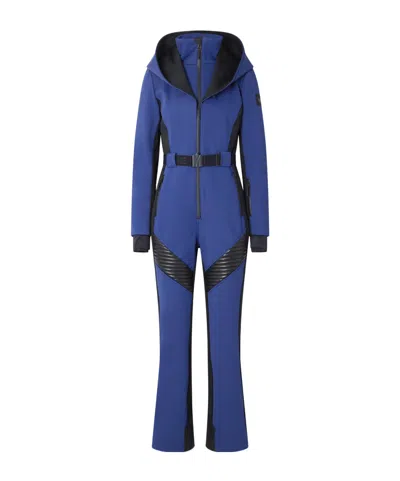 Mackage Belt-up Onesie Ski Suit In Blue