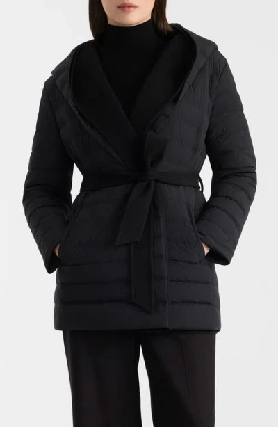 Mackage Bethany Reversible Hooded Down Coat In Black