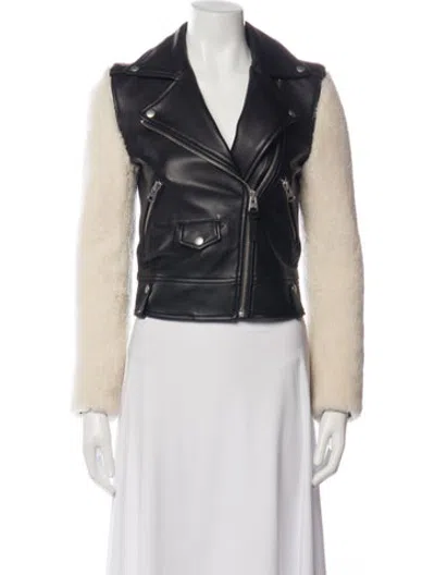 Pre-owned Mackage Biker Jacket In Black