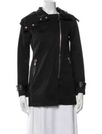 Pre-owned Mackage Biker Jacket In Blue