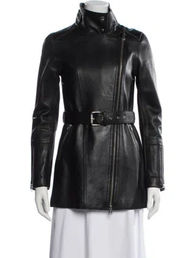 Pre-owned Mackage Biker Jacket In Grey