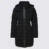 Mackage Black Down Jacket In Black