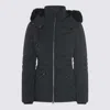 Mackage Black Down Jacket In Gray