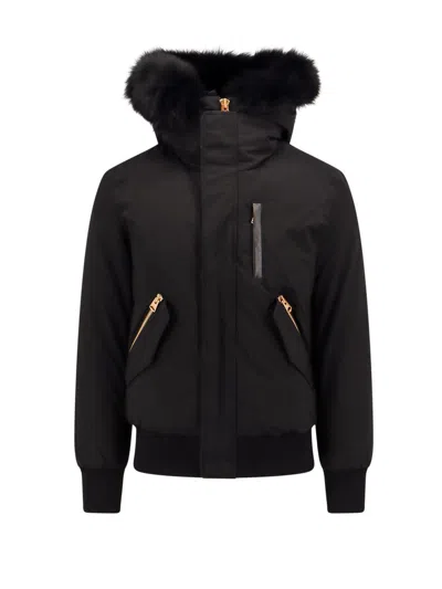 Mackage Black Nylon Blend Dixon-bx Down Jacket