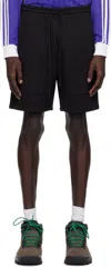 Mackage Double-face Elwood-r Sweatshorts In Black C0001