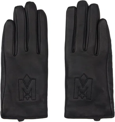Mackage Black Eunice Gloves In Black C0001