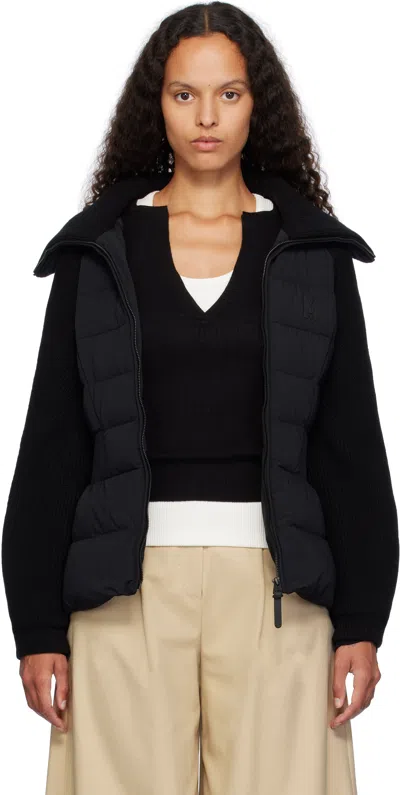 Mackage Black Foxy Down Jacket In C0001 Black