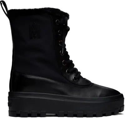 Mackage Black Hero-m Boots In Black C0001