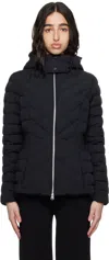 Mackage Black Idalee Hooded Light Down Jacket In C0001 Black