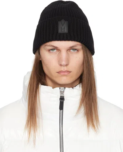 Mackage Black Jude-wz Beanie In Black C0001