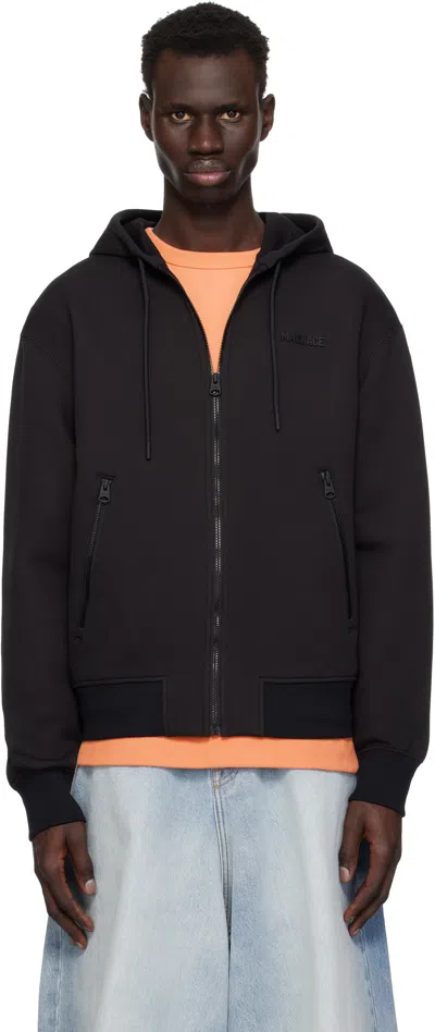 Mackage Black Krystos Hoodie In Black C0001