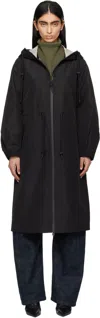 Mackage Black Mekelle-z Coat In C0952 Black-trench