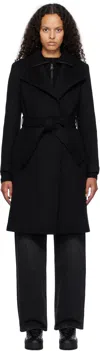 Mackage Black Norita 2-in-1 Coat In C0001 Black
