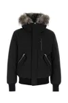 Mackage Men Black Nylon Blend Dixon-x Down Jacket In Black