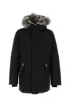 Mackage Black Nylon Blend Edward-x Down Jacket In Black