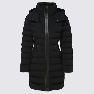 Mackage Black Nylon Down Jacket