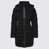 Mackage Farren Quilted Zip-up Coat In Black
