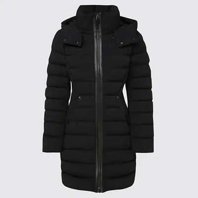 MACKAGE MACKAGE BLACK NYLON DOWN JACKET