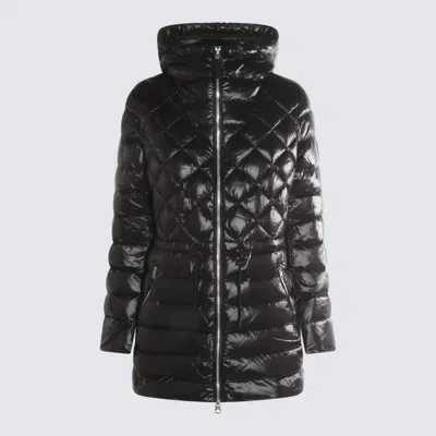 MACKAGE BLACK NYLON DOWN JACKET