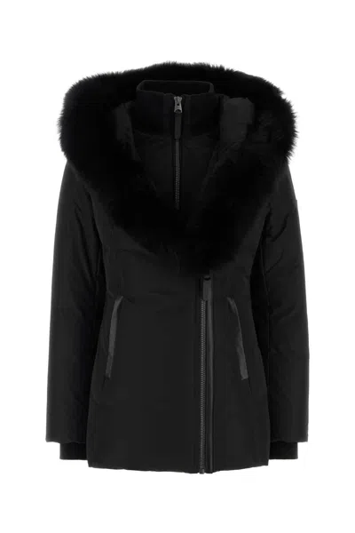 MACKAGE BLACK POLYESTER ADALI DOWN JACKET