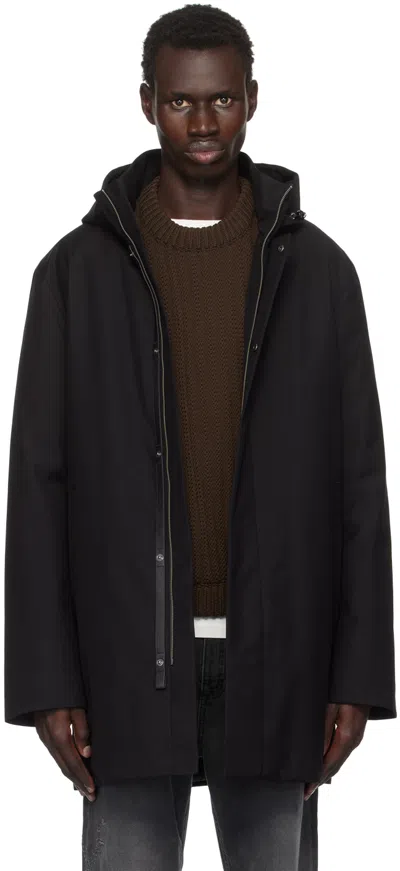 Mackage Black Roland 2-in-1 Down Jacket In Black C0001