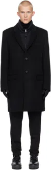 Mackage Black Skai-slb 3-in-1 Wool Coat In Black C0001