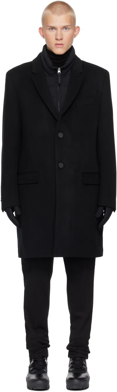 Mackage Black Skai-slb 3-in-1 Wool Coat In Black C0001