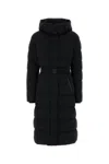 Mackage Coralia City Hooded Belted Coat In Black