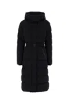 Mackage Coralia City Hooded Belted Coat In Black