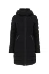 Mackage Women Black Stretch Nylon Farren Down Jacket In Black
