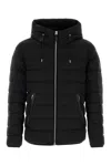 Mackage Black Stretch Nylon Jack Down Jacket In Black